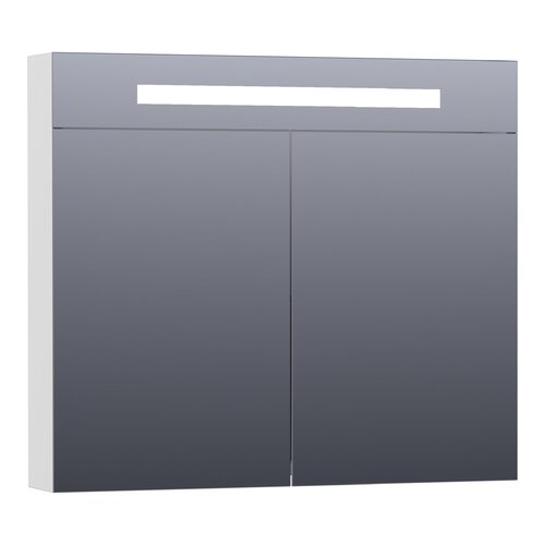Brauer Brauer Promise Deluxe spiegelkast | Mat wit | 120 cm | Dubbelzijdig