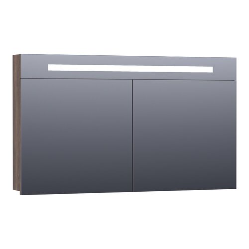 Brauer Brauer Promise spiegelkast | Grove | 120 cm | Enkelzijdig