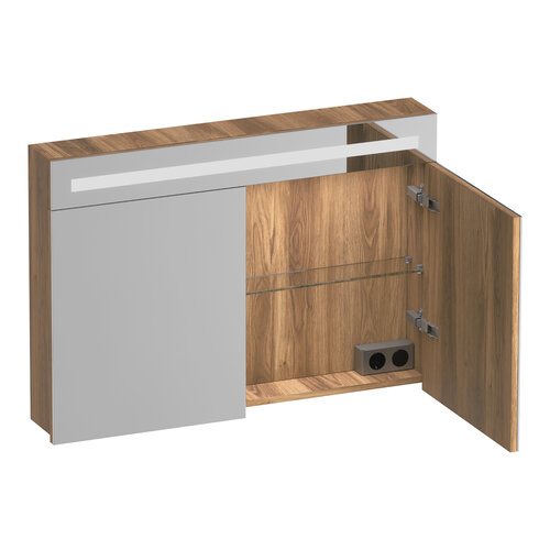 Brauer Brauer Promise spiegelkast | Honey | 100 cm | Enkelzijdig