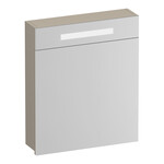 Brauer Brauer Promise spiegelkast | Mat beige | Rechts | Enkelzijdig