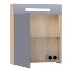 Brauer Brauer Promise Deluxe spiegelkast | Sunlit | Links | Dubbelzijdig