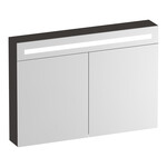 Brauer Promise Deluxe spiegelkast | Timber Antraciet | 60 cm | Links Brauer Brauer Promise Deluxe spiegelkast | Timber Antraciet | 60 cm | Links