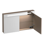 Brauer Promise spiegelkast | Mat mokka | 60 cm | Rechts Brauer Brauer Promise spiegelkast | Mat mokka | 60 cm | Rechts