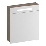 Brauer Brauer Promise spiegelkast | Mat mokka | Links | Enkelzijdig