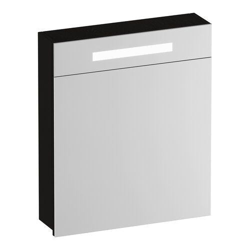 Brauer Brauer Promise spiegelkast | Timber Black | Links | Enkelzijdig