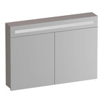 Brauer Brauer Promise spiegelkast | Timber Greige | 100 cm | Enkelzijdig