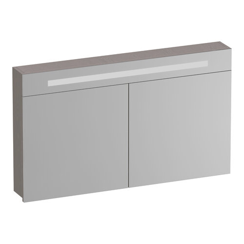 Brauer Promise spiegelkast | Timber Greige | 120 cm | Enkelzijdig Brauer Brauer Promise spiegelkast | Timber Greige | 120 cm | Enkelzijdig