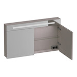 Brauer Promise spiegelkast | Timber Greige | 120 cm | Enkelzijdig Brauer Brauer Promise spiegelkast | Timber Greige | 120 cm | Enkelzijdig