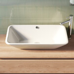 Brauer Dawn opzetwastafel 71x41cm keramiek wit Brauer Brauer Dawn opzetwastafel 71x41cm keramiek wit