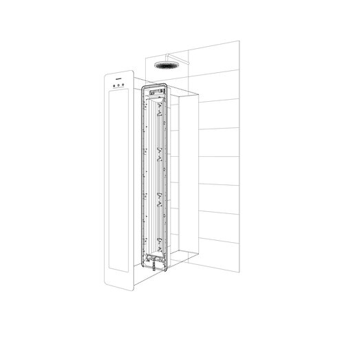 Sunshower One L infrarood | Wit | Inbouw | Volledig lichaam | Infrarood Sunshower Sunshower One L infrarood | Wit | Inbouw | Volledig lichaam | Infrarood