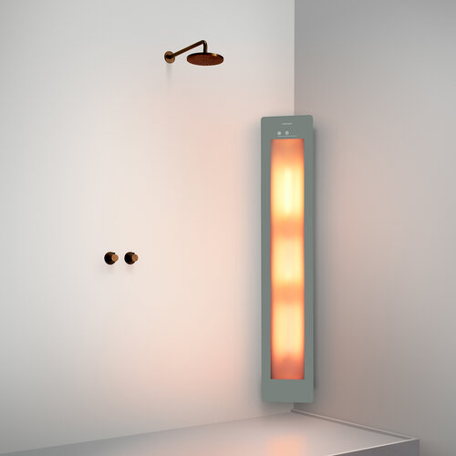 Sunshower One L infrarood | Organic Grey | Opbouw hoek | Volledig lichaam | Infrarood Sunshower Sunshower One L infrarood | Organic Grey | Opbouw hoek | Volledig lichaam | Infrarood