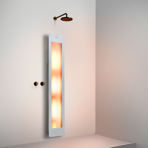 Sunshower Plus L infrarood en UV | Wit | Vlakke opbouw | Volledig lichaam | Infrarood en UV Sunshower Sunshower Plus L infrarood en UV | Wit | Vlakke opbouw | Volledig lichaam | Infrarood en UV