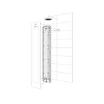 Sunshower Sunshower Plus L infrarood en UV | Zwart | Vlakke opbouw | Volledig lichaam | Infrarood en UV