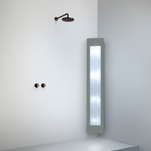 Sunshower Plus L infrarood en UV | Organic Grey | Opbouw hoek | Volledig lichaam | Infrarood en UV Sunshower Sunshower Plus L infrarood en UV | Organic Grey | Opbouw hoek | Volledig lichaam | Infrarood en UV