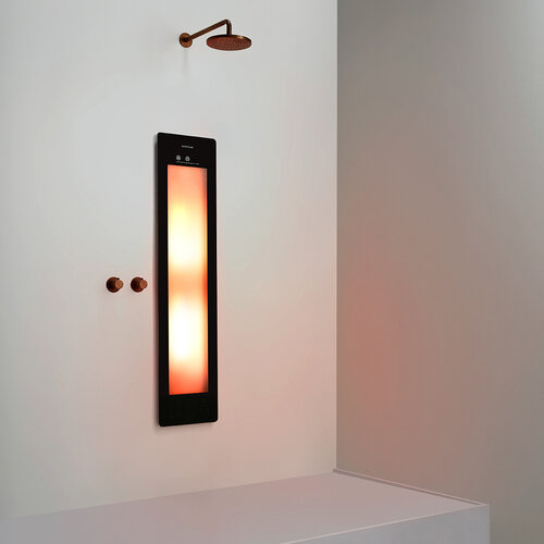 Sunshower One M infrarood | Zwart | Inbouw | 3/4 lichaam | Infrarood Sunshower Sunshower One M infrarood | Zwart | Inbouw | 3/4 lichaam | Infrarood