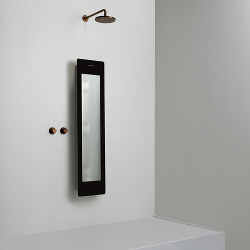 Sunshower One M infrarood | Zwart | Vlakke opbouw | 3/4 lichaam | Infrarood Sunshower Sunshower One M infrarood | Zwart | Vlakke opbouw | 3/4 lichaam | Infrarood