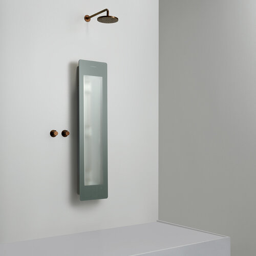 Sunshower One M infrarood | Organic Grey | Vlakke opbouw | 3/4 lichaam | Infrarood Sunshower Sunshower One M infrarood | Organic Grey | Vlakke opbouw | 3/4 lichaam | Infrarood