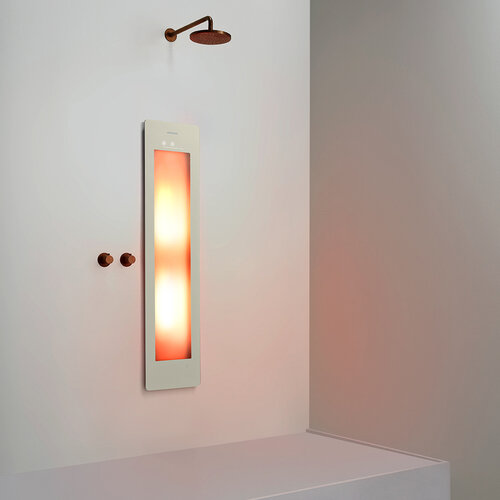 Sunshower One M infrarood | Sand White | Inbouw | 3/4 lichaam | Infrarood Sunshower Sunshower One M infrarood | Sand White | Inbouw | 3/4 lichaam | Infrarood