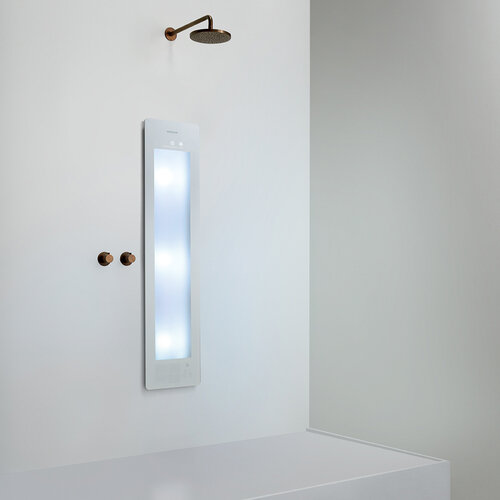Sunshower Plus M infrarood en UV | Wit | Inbouw | 3/4 lichaam | Infrarood en UV Sunshower Sunshower Plus M infrarood en UV | Wit | Inbouw | 3/4 lichaam | Infrarood en UV