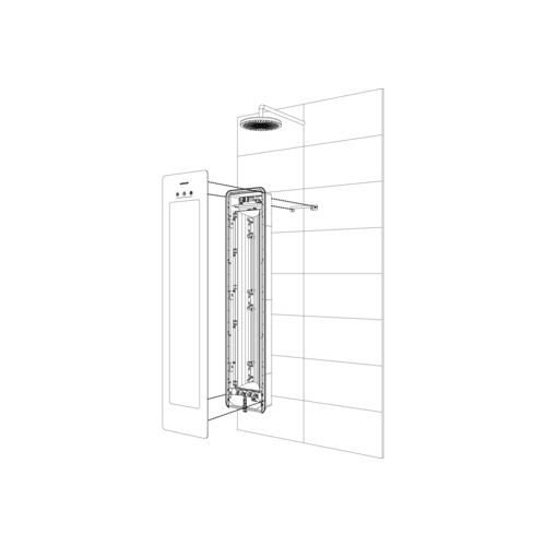 Sunshower Plus M infrarood en UV | Wit | Vlakke opbouw | 3/4 lichaam | Infrarood en UV Sunshower Sunshower Plus M infrarood en UV | Wit | Vlakke opbouw | 3/4 lichaam | Infrarood en UV