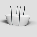 Clou Clou InBe Vrijstaand Ligbad – 170x75 cm –| Mat Wit