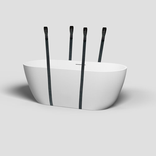 Clou Clou InBe Vrijstaand Ligbad – 170x75 cm –| Mat Wit