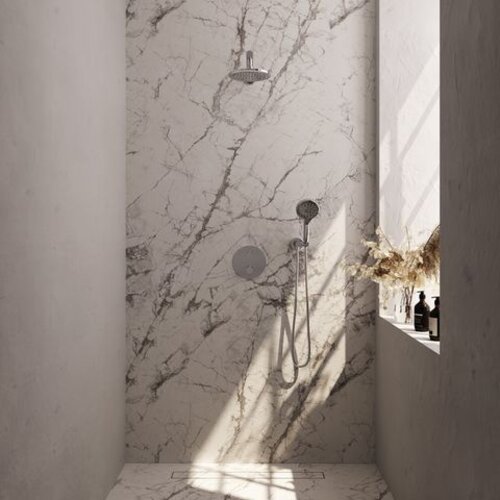 Brauer Chrome Edition thermostatische inbouw regendouche 3-weg rond SET 79 | Chroom | 20 cm | Nee | Rechte wandarm | Ronde handdouche Brauer Brauer Chrome Edition thermostatische inbouw regendouche 3-weg rond SET 79 | Chroom | 20 cm | Nee | Rechte wandarm | Ronde handdouche