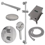 Brauer Chrome Edition thermostatische inbouw regendouche 3-weg rond SET 91 | Chroom | 20 cm | Ja | Rechte wandarm | Ronde handdouche Brauer Brauer Chrome Edition thermostatische inbouw regendouche 3-weg rond SET 91 | Chroom | 20 cm | Ja | Rechte wandarm | Ronde handdouche