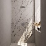 Brauer Brauer Chrome Carving thermostatische inbouw regendouche 3-weg rond SET 76 met 30 cm douchekop en gebogen muurarm en staaf handdouche en doucheslang en wandaansluitbocht chroom | Chroom | 30cm | Nee | Gebogen wandarm | Staafmodel