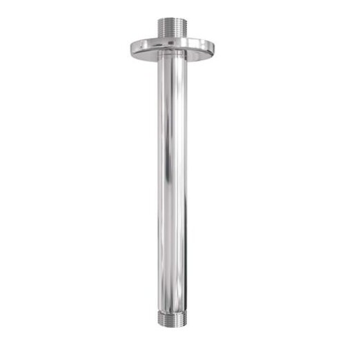 Brauer Brauer Chrome Carving thermostatische inbouw regendouche 3-weg rond SET 77 met 20 cm douchekop en plafondarm en staaf handdouche en doucheslang en wandaansluitbocht chroom | Chroom | 20cm | Nee | Plafondbuis | Staafmodel