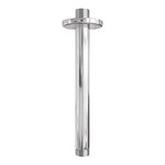 Brauer Brauer Chrome Carving thermostatische inbouw regendouche 3-weg rond SET 84 met 30 cm douchekop en plafondarm en 3-standen handdouche en doucheslang en wandaansluitbocht chroom | Chroom | 30cm | Nee | Plafondbuis | 3-standen handdouche