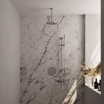 Brauer Chrome Carving SET 89 | Chroom | 20 cm | Ja | Plafondbuis | Staafhanddouche Brauer Brauer Chrome Carving SET 89 | Chroom | 20 cm | Ja | Plafondbuis | Staafhanddouche