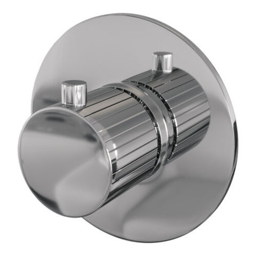 Brauer Stripe losse inbouwthermostaat met in- en afbouwdelen chroom | Chroom Brauer Brauer Stripe losse inbouwthermostaat met in- en afbouwdelen chroom | Chroom