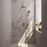 Brauer Stripe thermostatische inbouw regendouche 3-weg rechthoekig SET 23 met 25 cm douchekop en gebogen muurarm en 3-standen handdouche en doucheslang en geïntegreerde glijstang chroom | Chroom | Ja | Gebogen wandarm | 3-standen handdouche Brauer Brauer Stripe thermostatische inbouw regendouche 3-weg rechthoekig SET 23 met 25 cm douchekop en gebogen muurarm en 3-standen handdouche en doucheslang en geïntegreerde glijstang chroom | Chroom | Ja | Gebogen wandarm | 3-standen handdouche