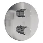 Brauer Stripe thermostatische inbouw regendouche 3-weg rond SET 44 met 25 cm douchekop en gebogen muurarm en staaf handdouche en doucheslang en geïntegreerde glijstang chroom | Chroom | Ja | Gebogen wandarm | Staafhanddouche Brauer Brauer Stripe thermostatische inbouw regendouche 3-weg rond SET 44 met 25 cm douchekop en gebogen muurarm en staaf handdouche en doucheslang en geïntegreerde glijstang chroom | Chroom | Ja | Gebogen wandarm | Staafhanddouche