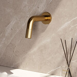 Brauer Stripe inbouw fonteinkraan inkortbaar goud geborsteld PVD | Geborsteld goud PVD Brauer Brauer Stripe inbouw fonteinkraan inkortbaar goud geborsteld PVD | Geborsteld goud PVD