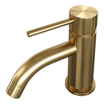 Brauer Stripe opbouw fonteinkraan goud geborsteld PVD | Geborsteld goud PVD Brauer Brauer Stripe opbouw fonteinkraan goud geborsteld PVD | Geborsteld goud PVD