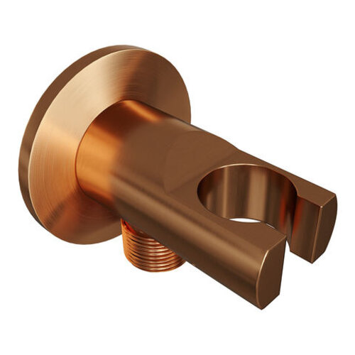 Brauer Copper Edition thermostatisch douchepaneel 2-weg omstelling calacatta gold SET 01 met 20 cm douchekop en gebogen muurarm en staaf handdouche en wandaansluitbocht en doucheslang koper geborsteld PVD | Geborsteld koper PVD Brauer Brauer Copper Edition thermostatisch douchepaneel 2-weg omstelling calacatta gold SET 01 met 20 cm douchekop en gebogen muurarm en staaf handdouche en wandaansluitbocht en doucheslang koper geborsteld PVD | Geborsteld koper PVD