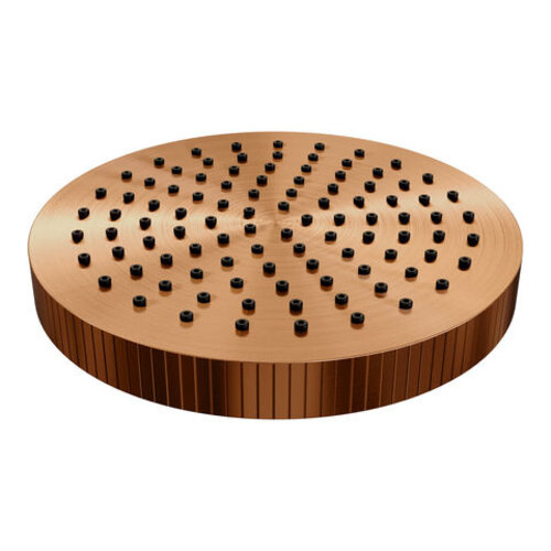 Brauer Stripe thermostatische inbouw regendouche 3-weg rond SET 42 met 25 cm douchekop en plafondarm en 3-standen handdouche en doucheslang en wandaansluitbocht koper geborsteld PVD | Geborsteld koper PVD | Nee | Plafondbuis | 3-standen handdouche Brauer Brauer Stripe thermostatische inbouw regendouche 3-weg rond SET 42 met 25 cm douchekop en plafondarm en 3-standen handdouche en doucheslang en wandaansluitbocht koper geborsteld PVD | Geborsteld koper PVD | Nee | Plafondbuis | 3-standen handdouche