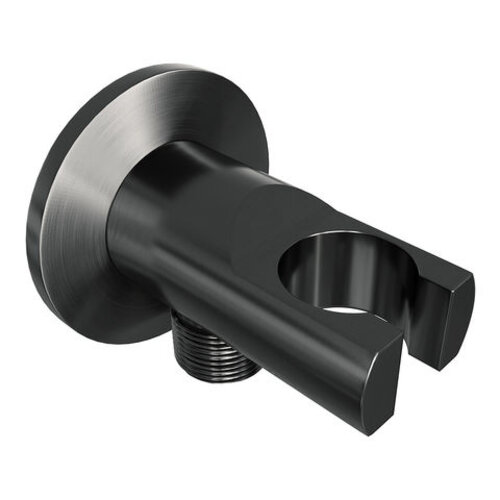 Brauer Gunmetal Edition thermostatisch douchepaneel 2-weg omstelling calacatta gold SET 01 met 20 cm douchekop en gebogen muurarm en staaf handdouche en wandaansluitbocht en doucheslang gunmetal geborsteld PVD | Geborsteld gunmetal PVD Brauer Brauer Gunmetal Edition thermostatisch douchepaneel 2-weg omstelling calacatta gold SET 01 met 20 cm douchekop en gebogen muurarm en staaf handdouche en wandaansluitbocht en doucheslang gunmetal geborsteld PVD | Geborsteld gunmetal PVD