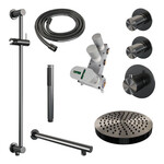 Brauer Stripe thermostatische inbouw regendouche SET 07 met 25 cm douchekop en rechte muurarm en staaf handdouche en doucheslang en geïntegreerde glijstang gunmetal geborsteld PVD | Geborsteld gunmetal PVD | Ja | Rechte wandarm | Staafhanddouche Brauer Brauer Stripe thermostatische inbouw regendouche SET 07 met 25 cm douchekop en rechte muurarm en staaf handdouche en doucheslang en geïntegreerde glijstang gunmetal geborsteld PVD | Geborsteld gunmetal PVD | Ja | Rechte wandarm | Staafhanddouche