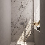 Brauer Brauer Brushed Carving thermostatische inbouw regendouche met drukknoppen SET 50 met 30 cm douchekop en rechte muurarm en staaf handdouche en doucheslang en wandaansluitbocht RVS geborsteld PVD | Geborsteld RVS PVD | 30cm | Nee | Rechte wandarm | Staafmod