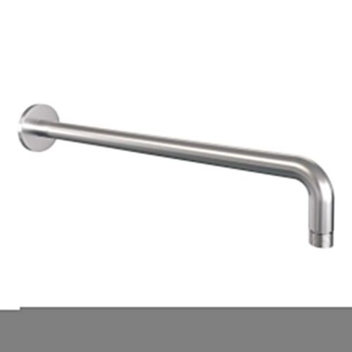 Brauer Brauer Brushed Carving thermostatische inbouw regendouche met drukknoppen SET 64 met 30 cm douchekop en gebogen muurarm en staaf handdouche en doucheslang en geïntegreerde glijstang RVS geborsteld PVD | Geborsteld RVS PVD | 30cm | Ja | Gebogen wandarm | S