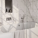 Brauer Brushed Edition thermostatische inbouw badkraan met drukknoppen SET 03 met badvulcombinatie en staaf handdouche en doucheslang en wandaansluitbocht RVS geborsteld PVD | Geborsteld RVS | Staafhanddouche Brauer Brauer Brushed Edition thermostatische inbouw badkraan met drukknoppen SET 03 met badvulcombinatie en staaf handdouche en doucheslang en wandaansluitbocht RVS geborsteld PVD | Geborsteld RVS | Staafhanddouche