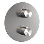 Brauer Brushed Edition thermostatische inbouw regendouche 3-weg rond SET 75 | Geborsteld RVS | 20 cm | Nee | Gebogen wandarm | Staafhanddouche Brauer Brauer Brushed Edition thermostatische inbouw regendouche 3-weg rond SET 75 | Geborsteld RVS | 20 cm | Nee | Gebogen wandarm | Staafhanddouche