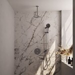 Brauer Brushed Edition thermostatische inbouw regendouche 3-weg rond SET 95 | Geborsteld RVS | 20 cm | Ja | Plafondbuis | Ronde handdouche Brauer Brauer Brushed Edition thermostatische inbouw regendouche 3-weg rond SET 95 | Geborsteld RVS | 20 cm | Ja | Plafondbuis | Ronde handdouche