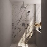 Brauer Brushed Edition thermostatische inbouw regendouche 3-weg rond SET 96 | Geborsteld RVS | 30 cm | Ja | Plafondbuis | Ronde handdouche Brauer Brauer Brushed Edition thermostatische inbouw regendouche 3-weg rond SET 96 | Geborsteld RVS | 30 cm | Ja | Plafondbuis | Ronde handdouche