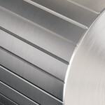 Brauer Brauer Stripe thermostatische inbouw badkraan met drukknoppen SET 04 met uitloop en 3-standen handdouche en doucheslang en wandaansluitbocht RVS-kleurig geborsteld PVD | Geborsteld RVS PVD | 3-standen handdouche