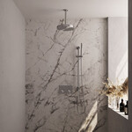 Brauer Stripe thermostatische inbouw regendouche met drukknoppen SET 33 met 25 cm douchekop en plafondarm en staaf handdouche en doucheslang en geïntegreerde glijstang RVS-kleurig geborsteld PVD | Geborsteld RVS | Ja | Plafondbuis | Staafhanddouche Brauer Brauer Stripe thermostatische inbouw regendouche met drukknoppen SET 33 met 25 cm douchekop en plafondarm en staaf handdouche en doucheslang en geïntegreerde glijstang RVS-kleurig geborsteld PVD | Geborsteld RVS | Ja | Plafondbuis | Staafhanddouche