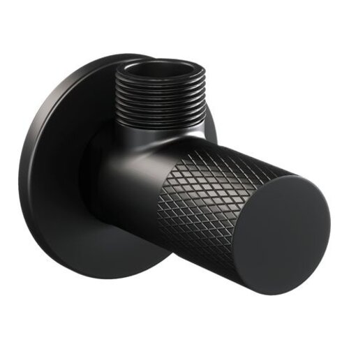 Brauer Black Carving hoekstopkraan mat zwart | Mat zwart | Nee Brauer Brauer Black Carving hoekstopkraan mat zwart | Mat zwart | Nee